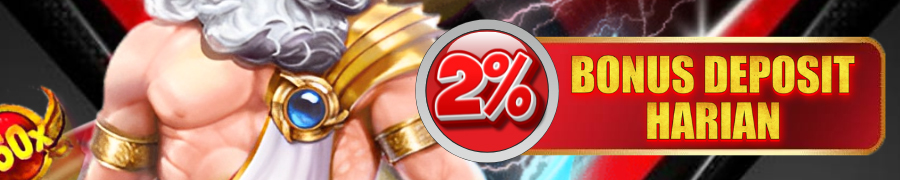 EVENT BONUS DEPOSIT 2%